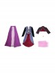 Agatha All Along Agatha Harkness Halloween Cosplay Costume Set Without Light String