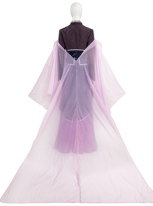 Agatha All Along Agatha Harkness Halloween Cosplay Costume Set Without Light String