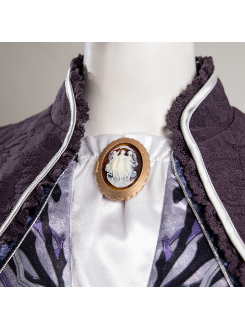Agatha All Along Agatha Harkness Halloween Cosplay Costume Set Without Light String