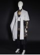 Black Myth Wukong Erlang Shen Yang Jian Halloween Cosplay Costume Set Without Shoes