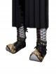 Black Myth Wukong Erlang Shen Yang Jian Halloween Cosplay Accessories Black Boots