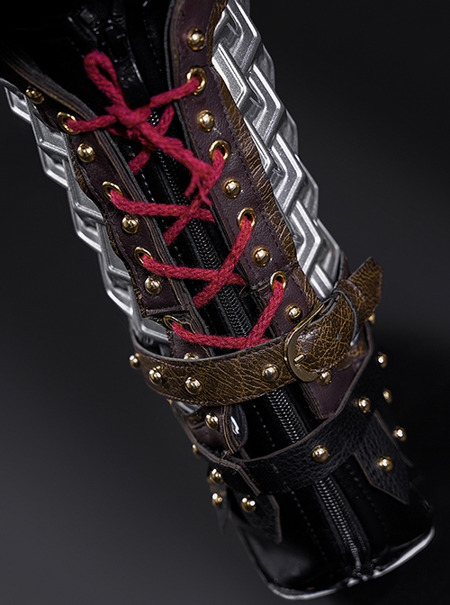 Black Myth Wukong Erlang Shen Yang Jian Halloween Cosplay Accessories Black Boots