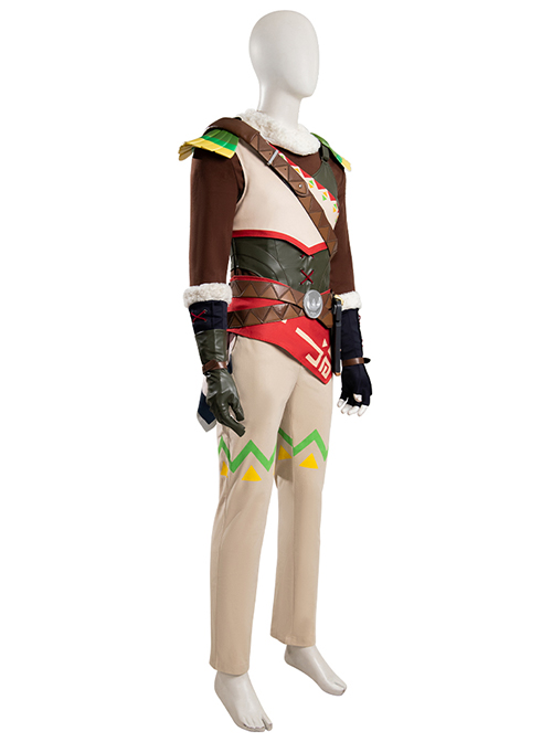 The Legend Of Zelda Tears Of The Kingdom Link Rito Village Halloween Cosplay Costume Set Without Shoes