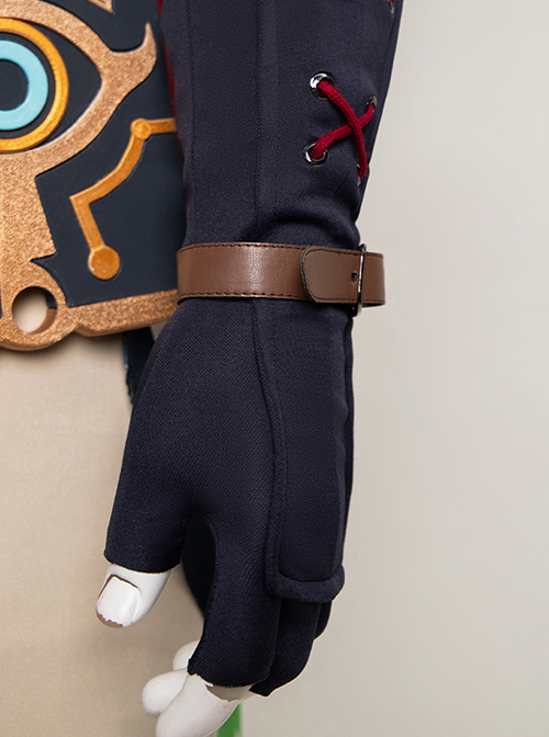 The Legend Of Zelda Tears Of The Kingdom Link Rito Village Halloween Cosplay Costume Set Without Shoes