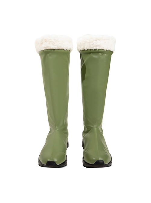 The Legend Of Zelda Tears Of The Kingdom Link Rito Village Halloween Cosplay Accessories Green Boots