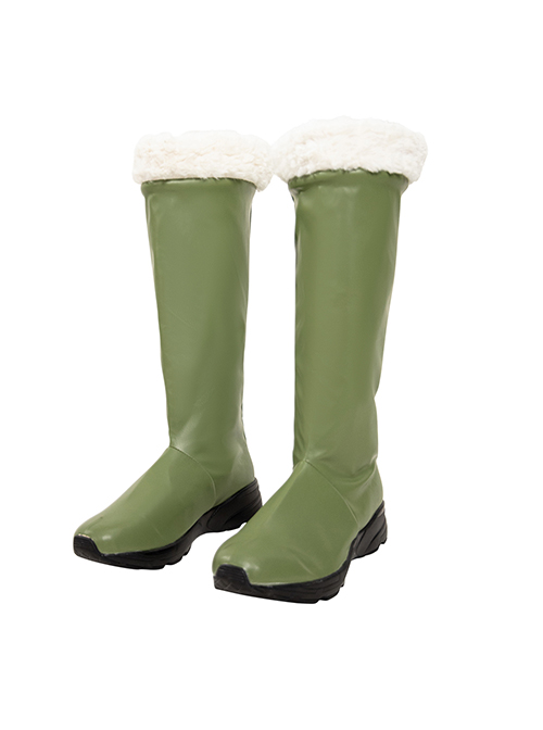 The Legend Of Zelda Tears Of The Kingdom Link Rito Village Halloween Cosplay Accessories Green Boots