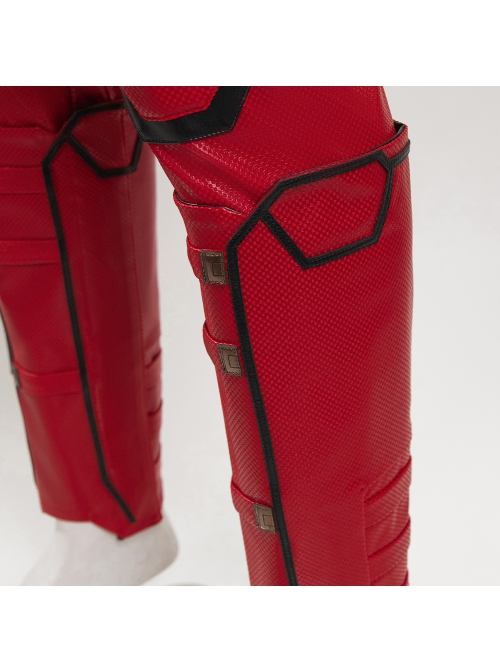 Deadpool & Wolverine Deadpool Upgraded Deadpool Halloween Cosplay Costume Set Without Shoes And Props