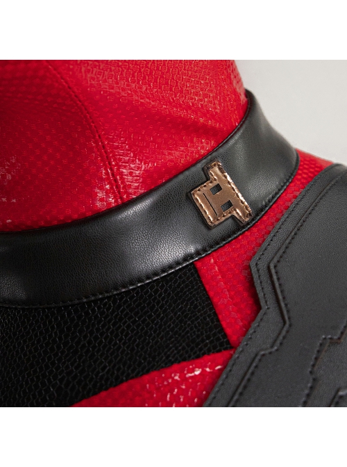 Deadpool & Wolverine Deadpool Upgraded Deadpool Halloween Cosplay Costume Set Without Shoes And Props