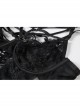 Front Hollow Hip Hollow Temptation Steel Ring Gathers Perspective Lace Sexy Lingerie Jumpsuit
