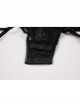 Polka Dot Perspective Eyelash Lace Deep V Hidden Button Open Crotch With Chest Pads Sexy Lingerie Jumpsuit