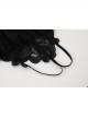Chest Hollow Deep V Sweet Ballet Style Fluffy Hem Backless Open Crotch Sexy Lingerie Jumpsuit
