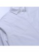Fashion White Simple Lapel Punk Style Women's Long Sleeve Loose Shirt