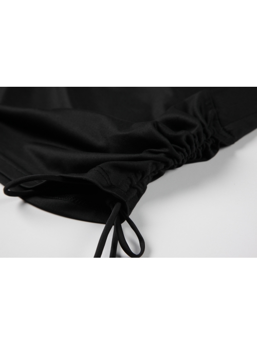 Police Woman Stewardess Cosplay Super Short Top Pleated Hip Skirt Exposed Waist Uniform Sexy Lingerie Set