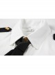Police Woman Stewardess Cosplay Super Short Top Pleated Hip Skirt Exposed Waist Uniform Sexy Lingerie Set