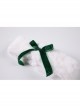 Red Velvet Stitching Feather Heart-Shaped Sweet Sling Split Nightdress Christmas Style Sexy Lingerie Set