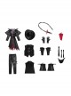 Identity V Cowboy Kevin Alonso Misfit Reverse Blade Whip Halloween Cosplay Costume Set