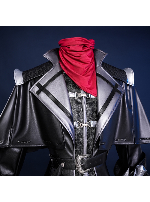 Identity V Cowboy Kevin Alonso Misfit Reverse Blade Whip Halloween Cosplay Costume Set