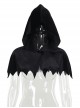 Halloween Personality Black Versatile Devil Punk Style Ladies Cape
