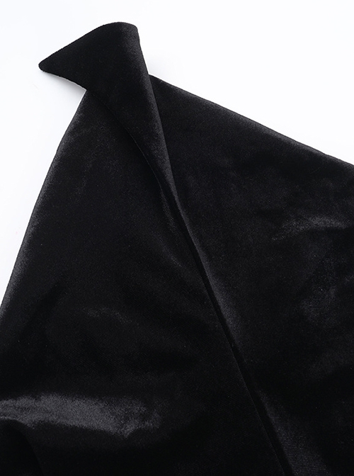 Halloween Personality Black Versatile Devil Punk Style Ladies Cape
