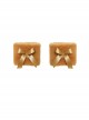 Beloved Mount Little Elk Costume Pleated Lace Light Brown Cute Plush Three-Point Exposed Buttocks Sexy Lingerie Set