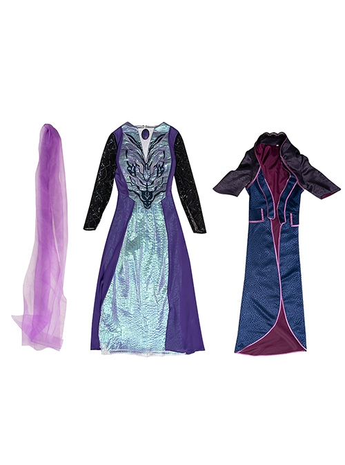 Agatha All Along Ghost Agatha Halloween Cosplay Costume Full Set