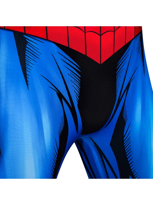 Anime Version Spider Man Spider Man Bodysuit Halloween Cosplay Costume Set