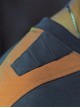 Street Sports Style Front Abdomen Zipper Pocket Shoulder Color Matching Loose Jersey Cyberpunk Short Sleeves T-shirt