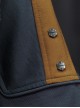Street Sports Style Front Abdomen Zipper Pocket Shoulder Color Matching Loose Jersey Cyberpunk Short Sleeves T-shirt
