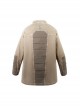 Autumn Space Collar Back Reflective Logo Three-Dimensional Tailoring Slim Fit Dyed Washed Cyberpunk Long Sleeves T-shirt