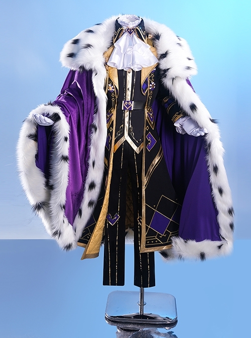Identity V Photographer Joseph Desaulniers Moonlight Gentleman White Day Halloween Cosplay Costume Set
