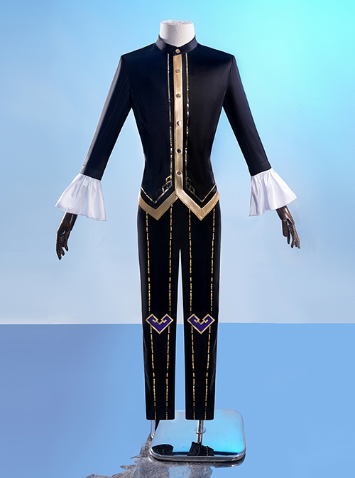 Identity V Photographer Joseph Desaulniers Moonlight Gentleman White Day Halloween Cosplay Costume Set