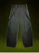 New Chinese Style High Street Loose Three-Dimensional Cut Casual Commuting Cyberpunk Mid-High Waist Trousers