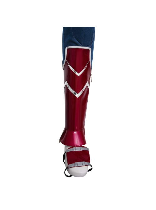 Movie Captain America Brave New World Falcon Captain America Version Battle Halloween Cosplay Costume Set Without Shoes
