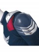 Movie Captain America Brave New World Falcon Captain America Version Battle Halloween Cosplay Costume Set Without Shoes