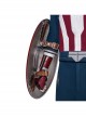 Movie Captain America Brave New World Falcon Captain America Version Battle Halloween Cosplay Costume Set Without Shoes