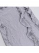 Sexy Elegant Silver Exquisite Jacquard Dark Pattern Gothic Style Irregular Hem Daily Versatile Skirt