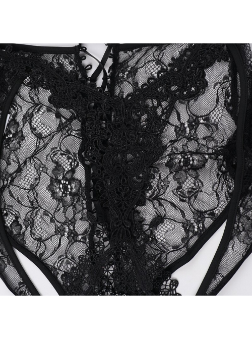 Retro Gorgeous Black Sexy Off Shoulder Lace Splicing Gothic Style Slim Long Sleeves Shawl