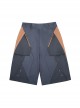 Loose Street Sports Style Pure Cotton Color Matching Eight Pockets Breathable Elastic Waist Cyberpunk Short Pants