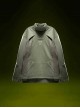 Mecha Style Autumn Winter Small High Collar Side Waist Stitching Waffle Cuffs Metal Zipper Cyberpunk Long Sleeves Pullover Sweatshirt