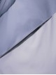 Winter Collarless Thickening Warm Gray Fake Two-piece Removable Sleeves Cyberpunk Long Sleeves Zipper Padded Jacket