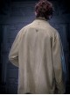 Autumn New Chinese Style Stand Collar Multicolor Artificial Suede Minimalist One-Button Tang Dynasty Suit Cyberpunk Long Sleeves Jacket