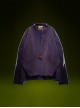 Autumn New Chinese Style Stand Collar Multicolor Artificial Suede Minimalist One-Button Tang Dynasty Suit Cyberpunk Long Sleeves Jacket