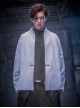 Autumn New Chinese Style Stand Collar Multicolor Artificial Suede Minimalist One-Button Tang Dynasty Suit Cyberpunk Long Sleeves Jacket