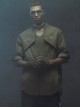 Autumn Placket Invisible Button Stitching Canvas American Casual Adjustable Sleeve Length Cyberpunk Short Sleeves Shirt