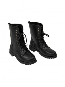 Thunderbolts Yelena Belova Black Widow Halloween Cosplay Accessories Black Shoes