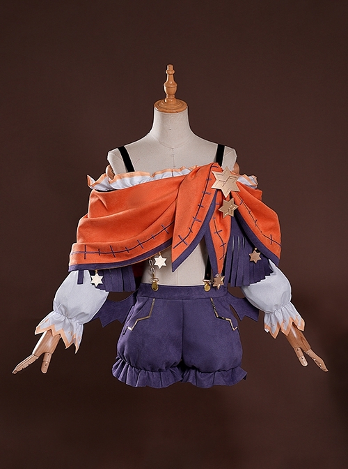 Date A Live Natsumi Kyouno Halloween Cosplay Costume Full Set