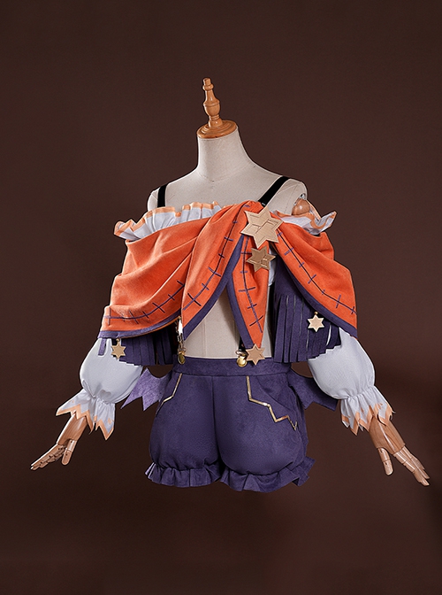 Date A Live Natsumi Kyouno Halloween Cosplay Costume Full Set