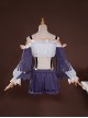 Date A Live Natsumi Kyouno Halloween Cosplay Costume Full Set
