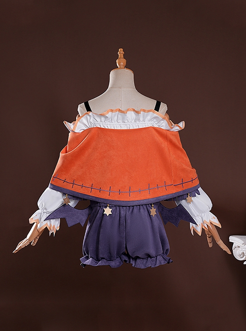 Date A Live Natsumi Kyouno Halloween Cosplay Costume Full Set