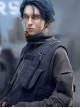 Night Blue Removable Chest Pack Side Opening Reversible Cyberpunk Pullover Cargo Vest